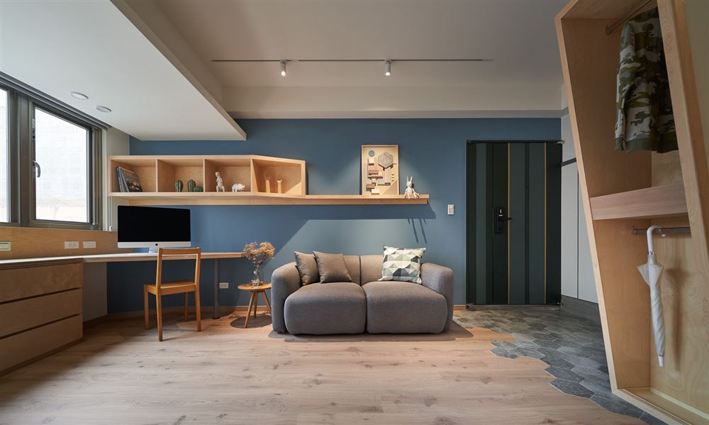 廣州市白云高爾夫花園現代簡約風格三居室裝修案例