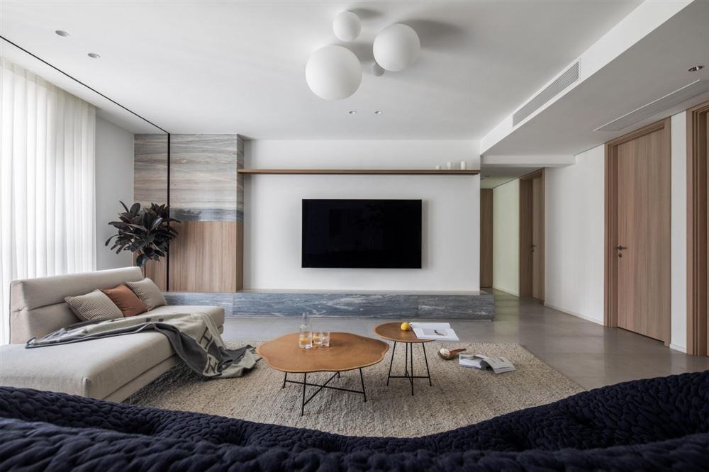 潮州市安居樓現代簡約風格三居室裝修案例