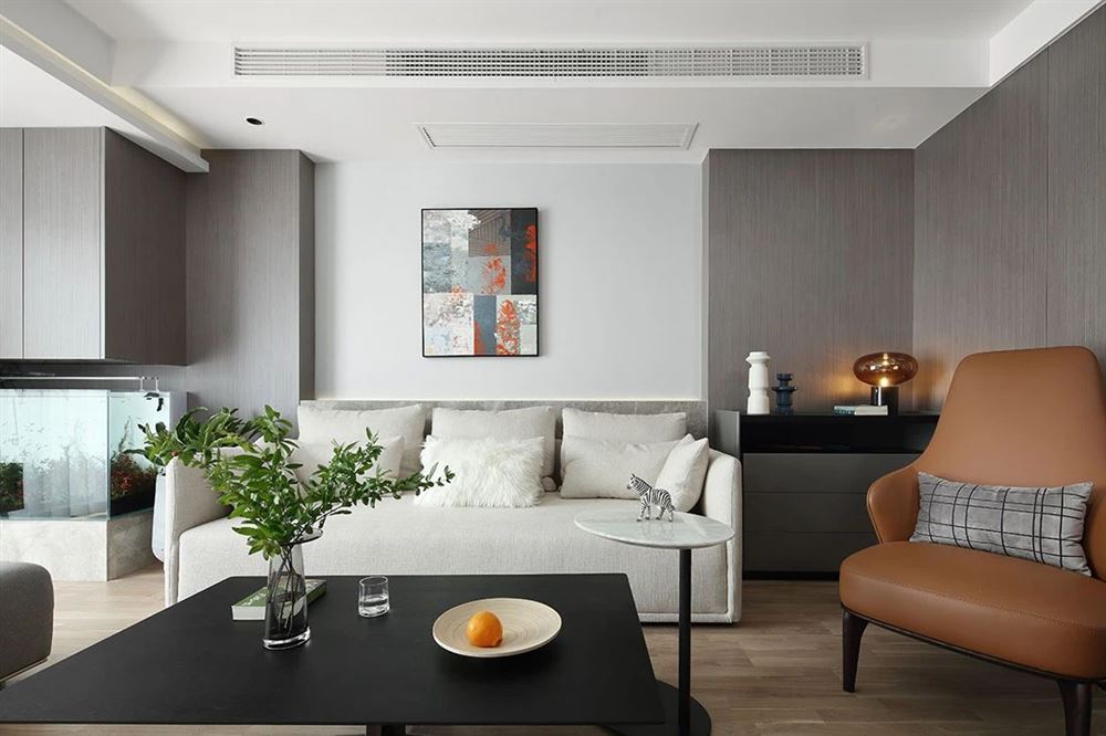 佛山市金茂碧桂園正榮府現代簡約風格三居室裝修案例