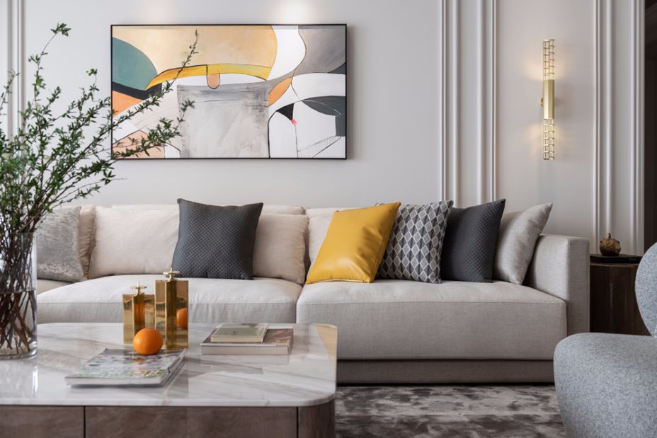 江門市駿凱豪庭現代簡約風格三居室裝修案例