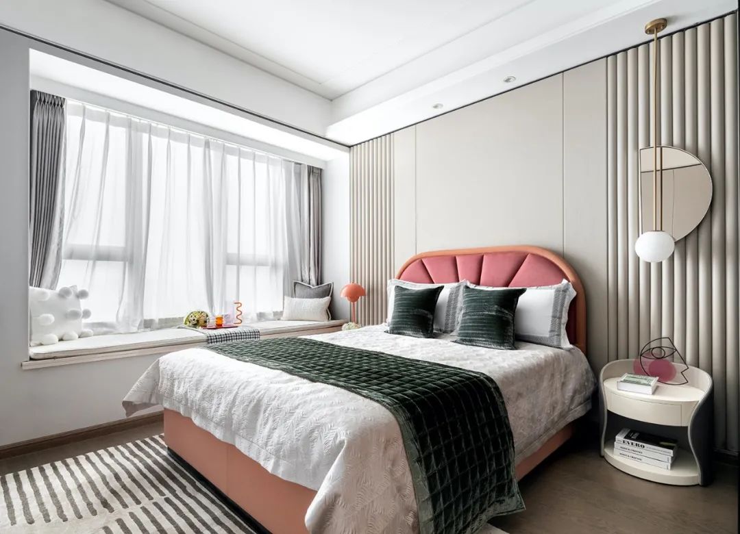 現代摩登風格室內設計家裝案例-臥室 現代摩登風格室內設計家裝案例-臥室