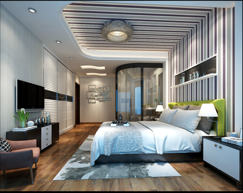 佛山裝修公司簡歐風格室內裝修效果圖-次臥 佛山裝修公司簡歐風格室內裝修效果圖-次臥