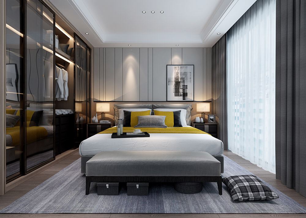 昭通市翠屏尚居現(xiàn)代簡約風格二居室裝修案例