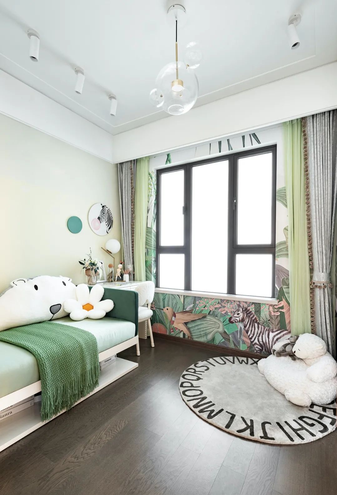 現代摩登風格室內設計家裝案例-兒童房 現代摩登風格室內設計家裝案例-兒童房