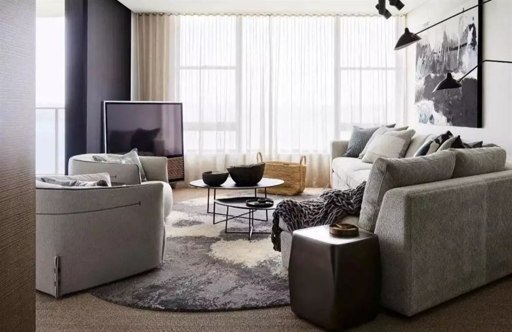 佛山市旭輝雅居樂清樾北歐風格三居室裝修案例