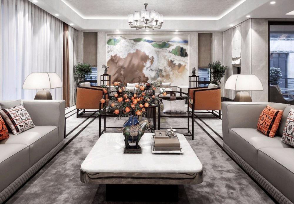 佛山市龍光&middot;天瀛現(xiàn)代簡約風(fēng)格別墅裝修案例