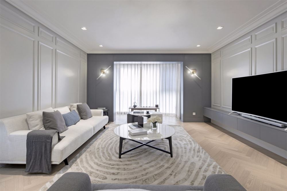 湛江市西粵京基城二期現(xiàn)代簡約風(fēng)格四居室裝修案例