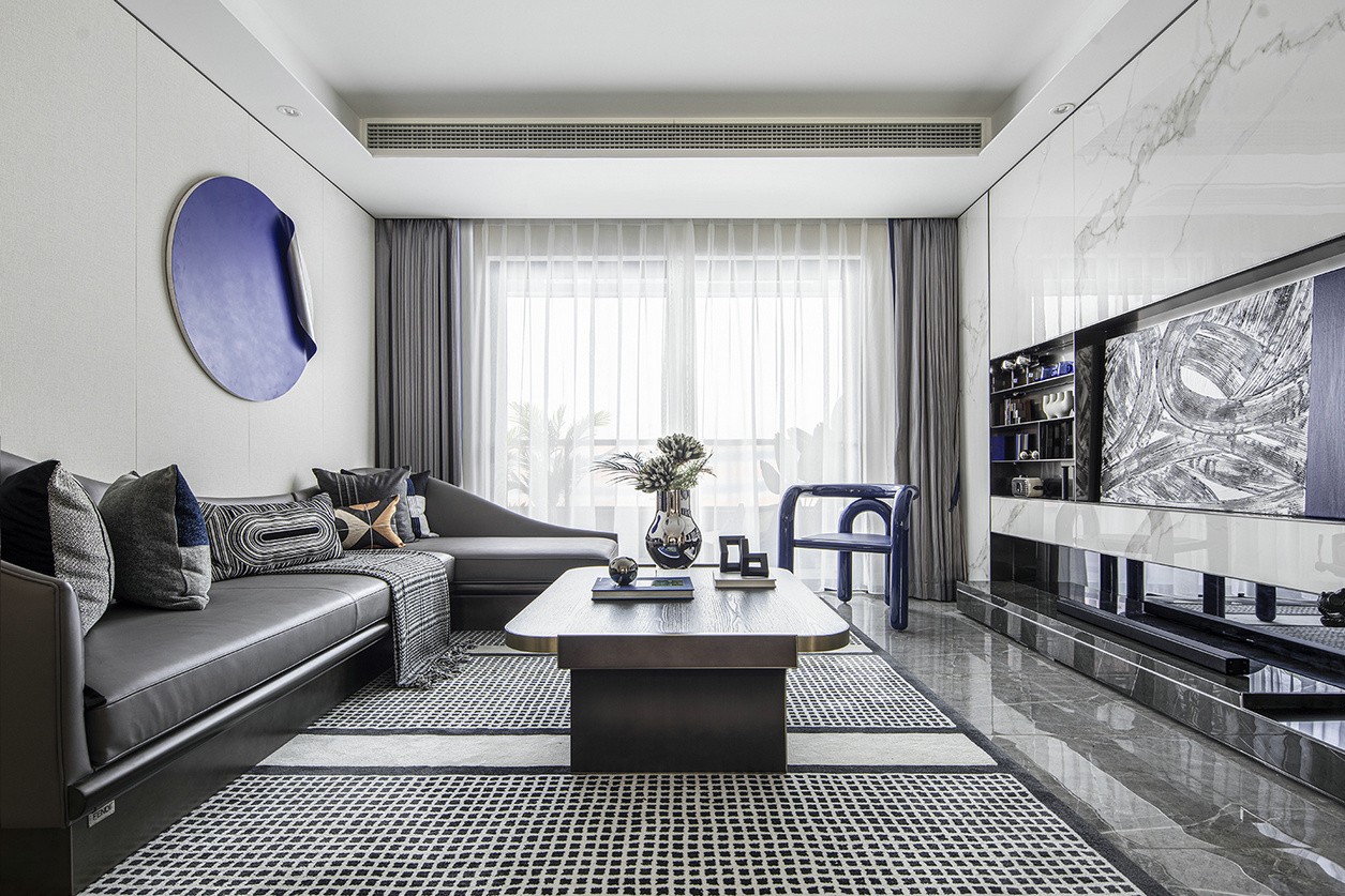 現代摩登風格家裝設計室內裝修效果圖-客廳 現代摩登風格家裝設計室內裝修效果圖-客廳