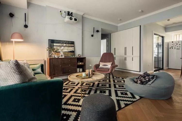 北歐風格家裝設計室內裝修效果圖-客廳 北歐風格家裝設計室內裝修效果圖-客廳