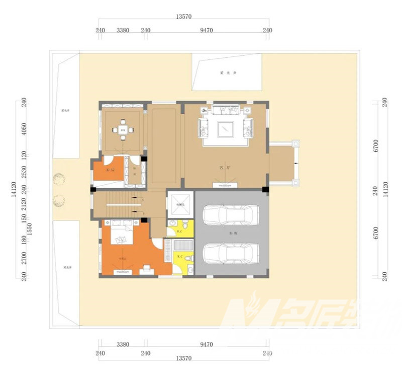歐式別墅裝修設(shè)計-別墅首層布局圖 歐式別墅裝修設(shè)計-別墅首層布局圖