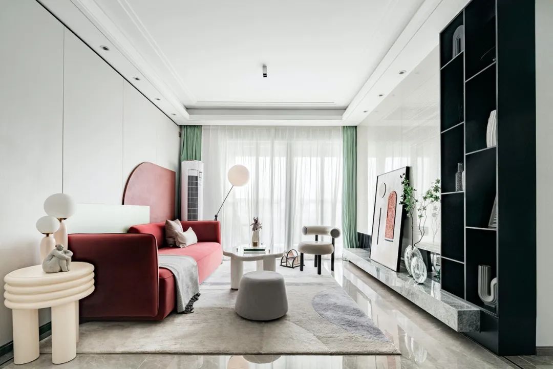 現代摩登風格室內設計家裝案例-客廳 現代摩登風格室內設計家裝案例-客廳