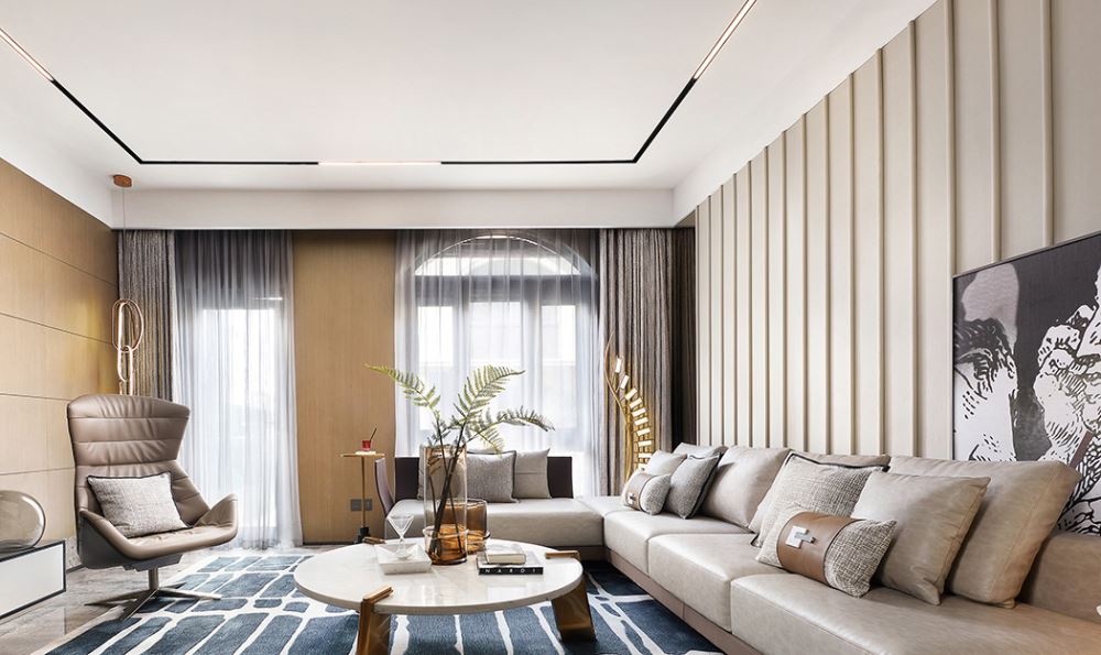 楚雄彝族自治州龍達花園2期現(xiàn)代風(fēng)格別墅裝修案例