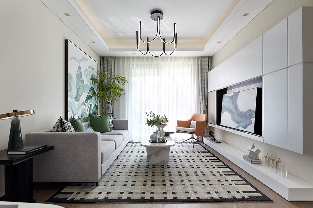 江門市寶麗花園北歐風(fēng)格三居室裝修案例