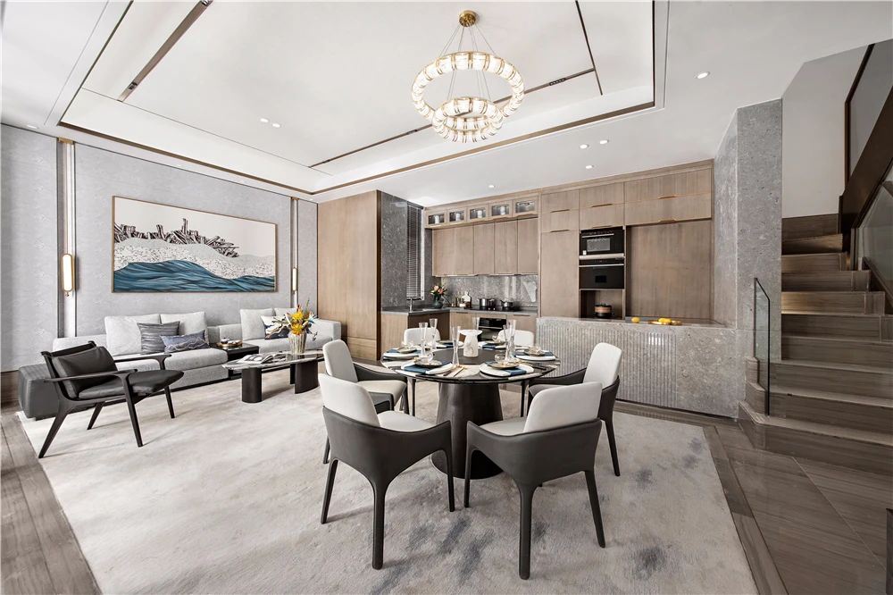 佛山市中建順控&middot;云熙悅城新中式風格別墅裝修案例