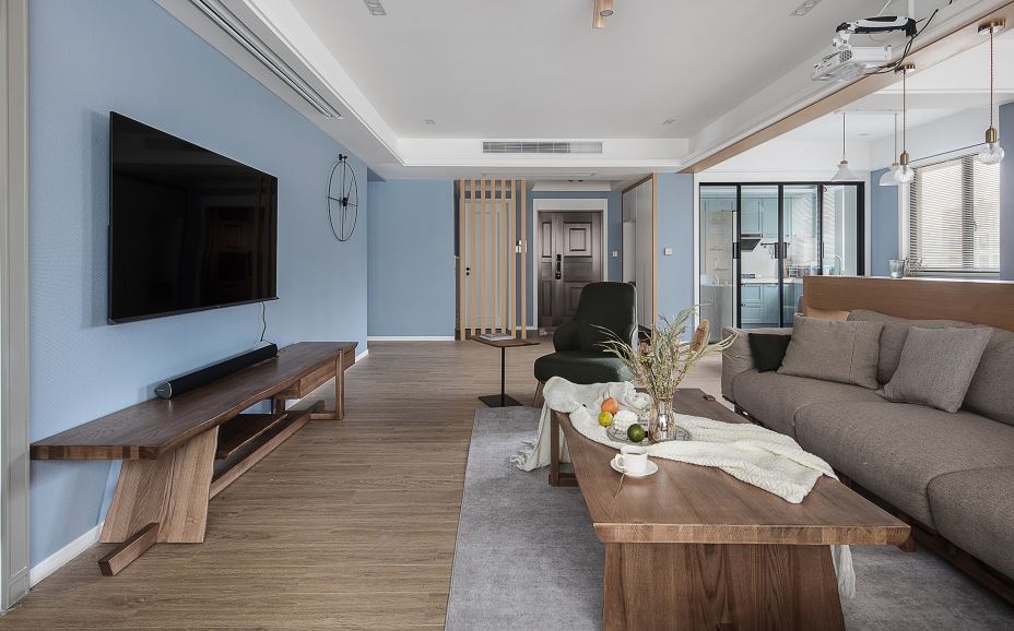 江門市富都新村北歐風格四居室裝修案例