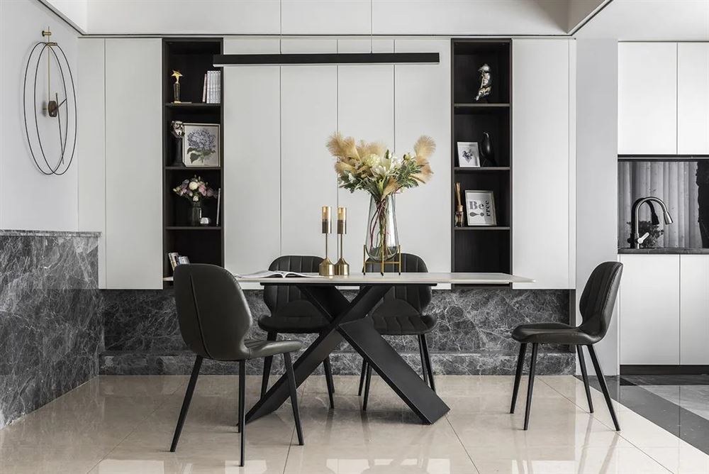 廣州市珊瑚灣畔現代簡約風格三居室裝修案例