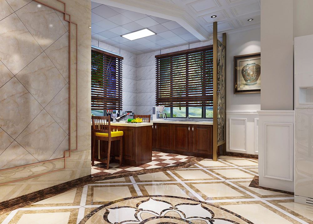 江門市新會玉圭園田園風格別墅裝修案例