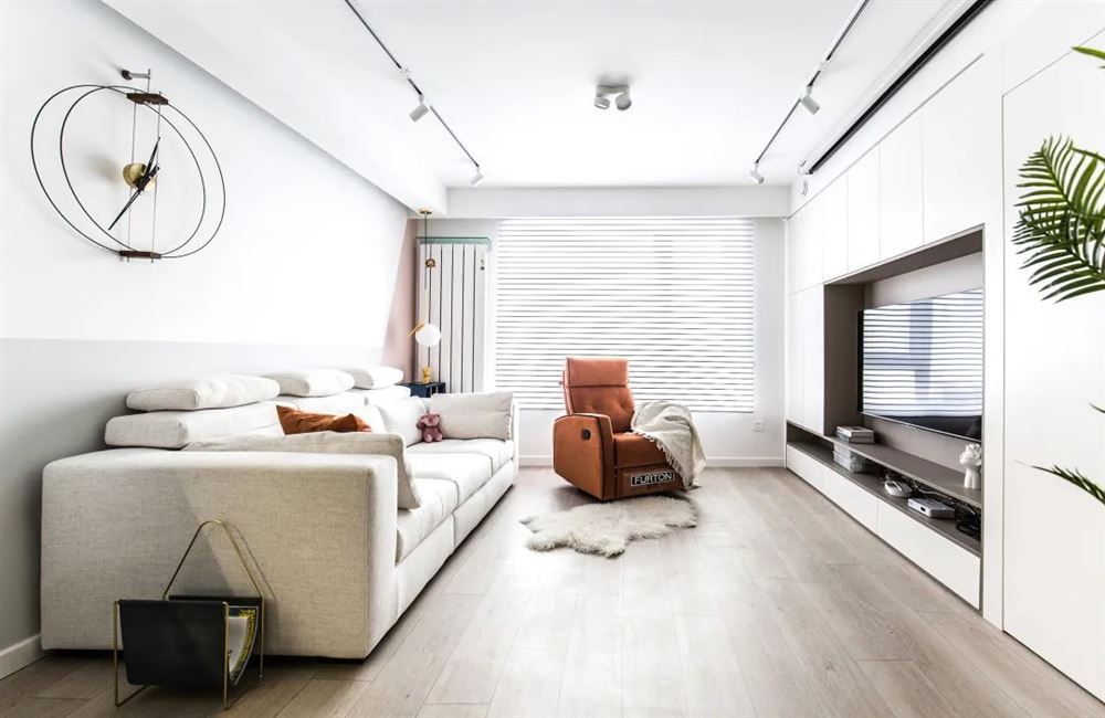 湛江市萬洲花園輕奢風格三居室裝修案例