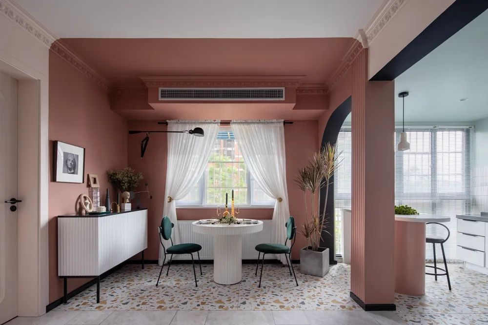 美式輕奢風格室內設計家裝案例-餐廳 美式輕奢風格室內設計家裝案例-餐廳