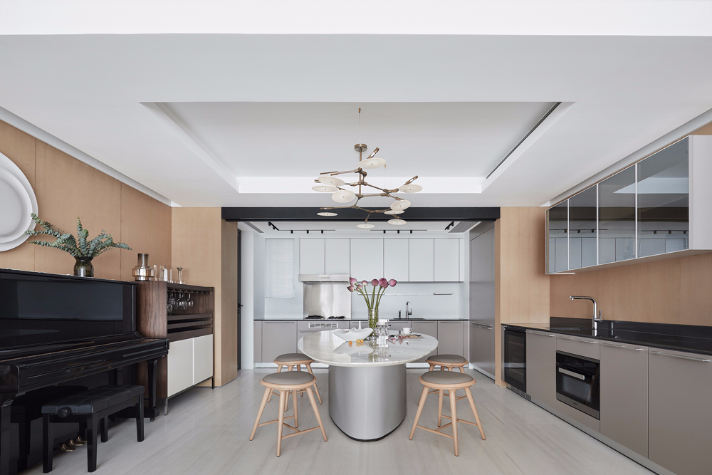 現(xiàn)代簡約風格室內(nèi)家裝案例效果圖-廚房 現(xiàn)代簡約風格室內(nèi)家裝案例效果圖-廚房