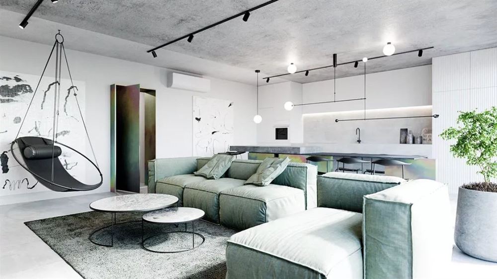 佛山市招商&middot;悅府北歐風格三居室裝修案例