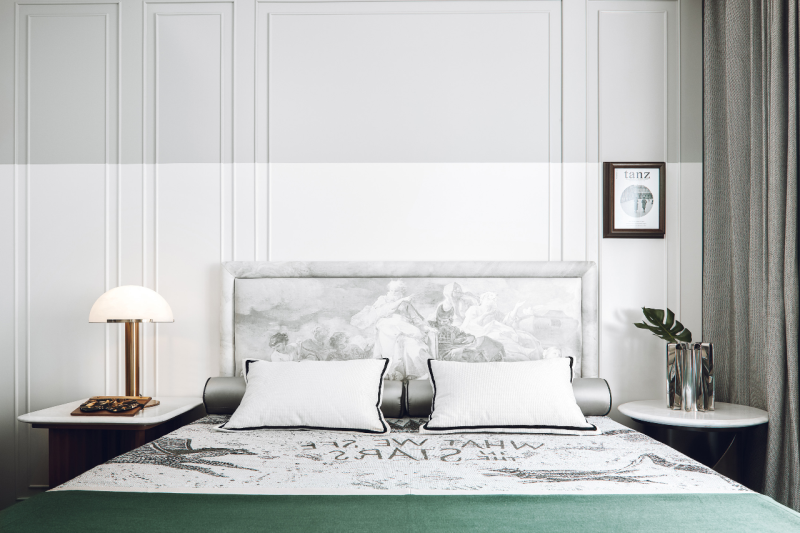 法式輕奢風格室內設計家裝案例-臥室 法式輕奢風格室內設計家裝案例-臥室