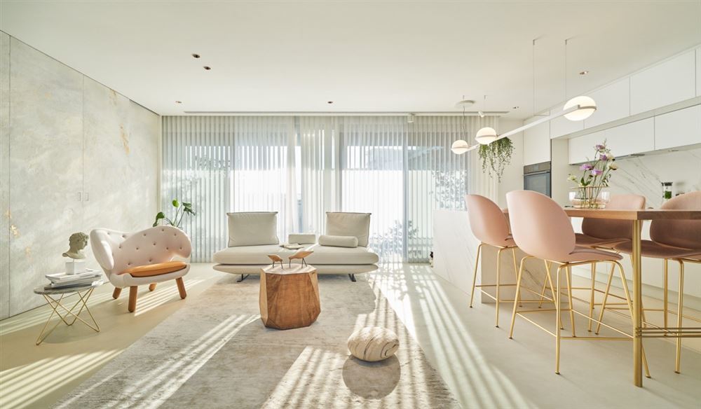 江門市鶴山堅美園北歐風格四居室裝修案例