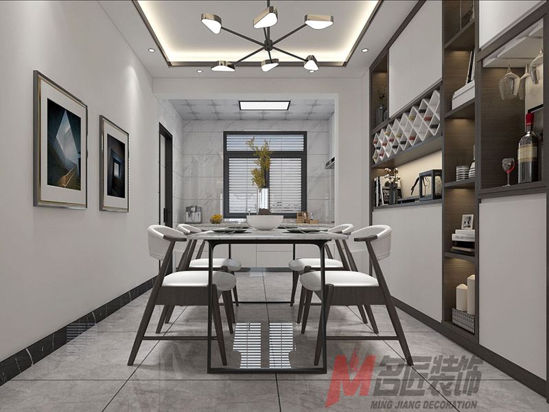 自貢市建華&middot;南湖俊景現(xiàn)代簡約風(fēng)格平層裝修案例