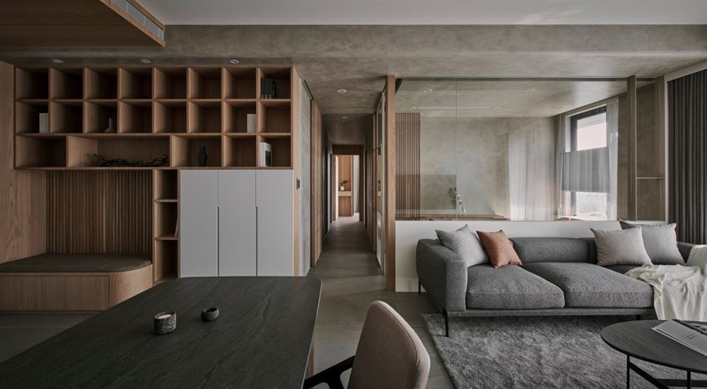 江門市嶺江一品現代簡約風格三居室裝修案例