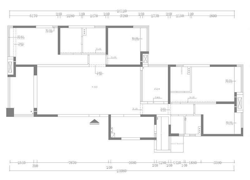 佛山裝修公司簡歐風格室內裝修效果圖-戶型圖 佛山裝修公司簡歐風格室內裝修效果圖-戶型圖