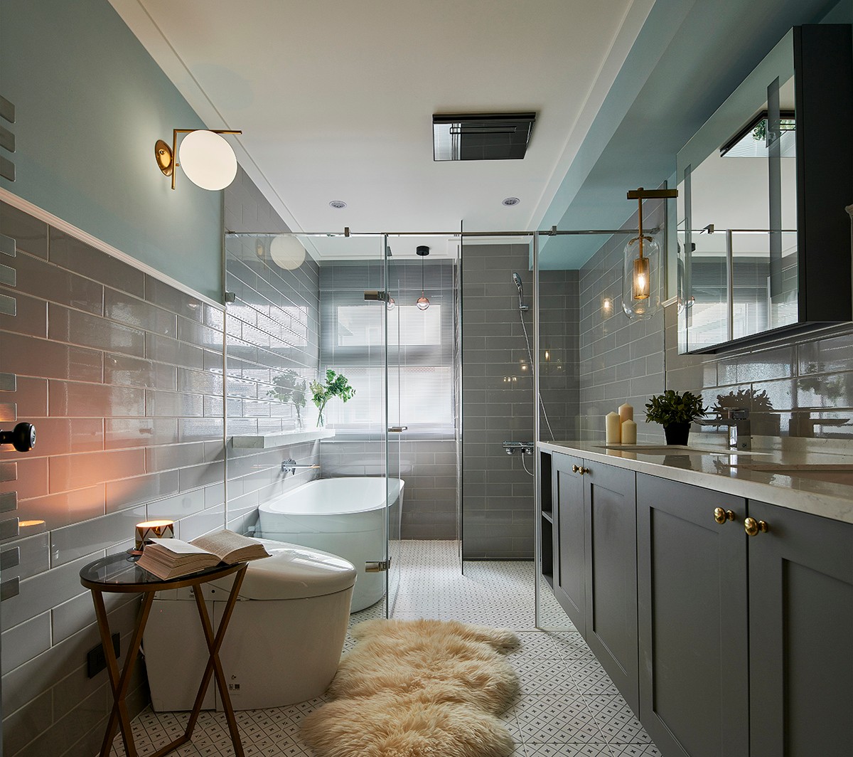 裝修案例美式風格復式裝修效果圖-衛生間 裝修案例美式風格復式裝修效果圖-衛生間