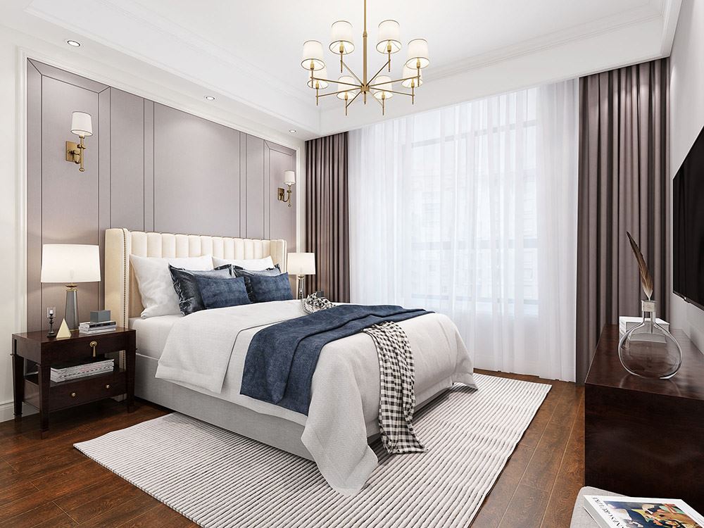 臺州市濱海灣花苑現(xiàn)代簡約風(fēng)格二居室裝修案例