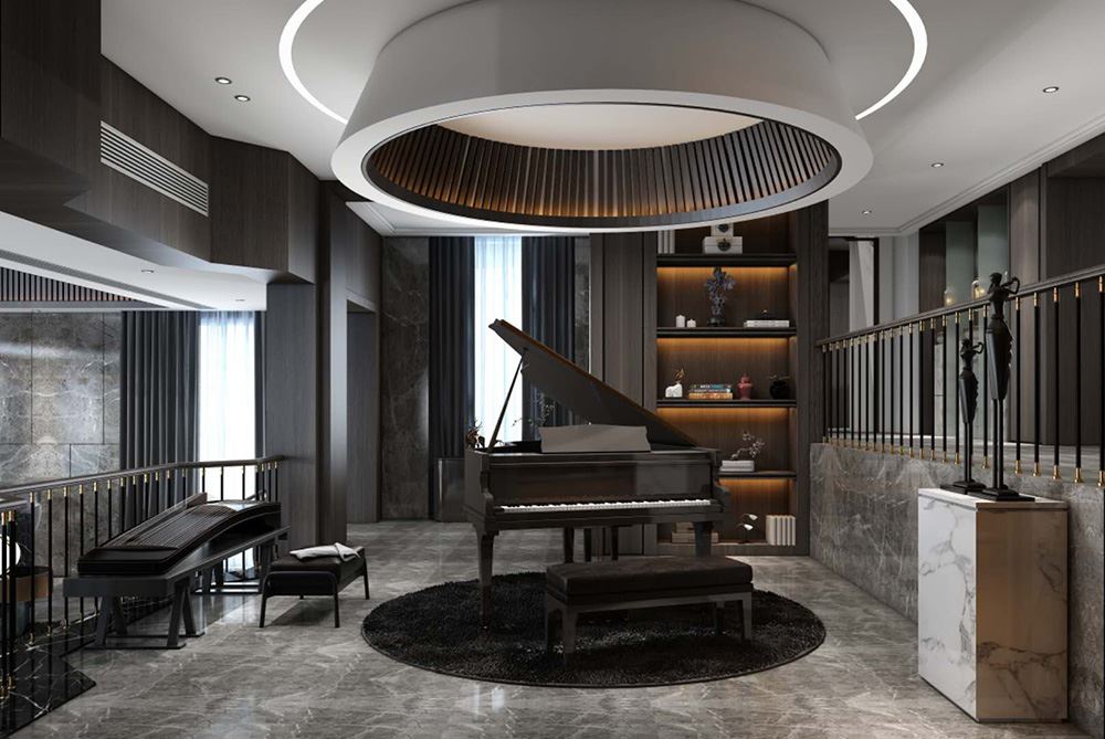 衢州市碧桂園德信&middot;時代悅城輕奢風格別墅裝修案例