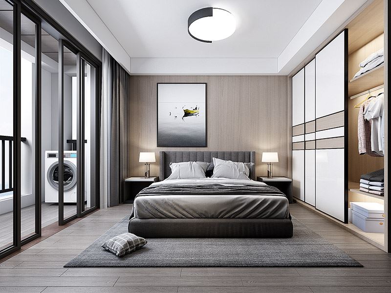 常州市怡康花園北歐風格三居室裝修案例