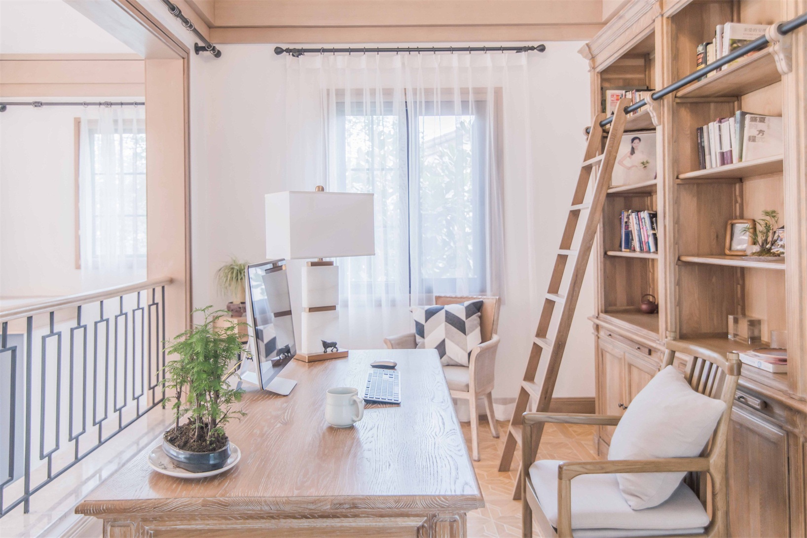 北歐現代風格室內設計家裝案例-工作區 北歐現代風格室內設計家裝案例-工作區