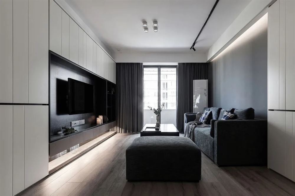 惠州市雅居樂白鷺湖一期現(xiàn)代簡約風格三居室裝修案例