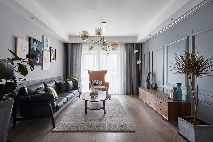 北歐風格室內(nèi)設計家裝案例-客廳 北歐風格室內(nèi)設計家裝案例-客廳