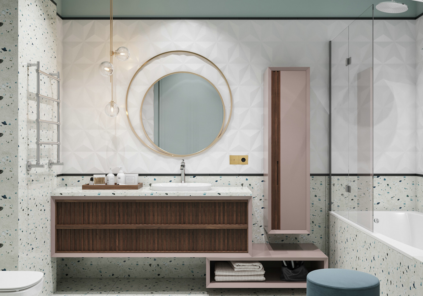 裝修公司歐式風格室內裝修效果圖-衛生間 裝修公司歐式風格室內裝修效果圖-衛生間