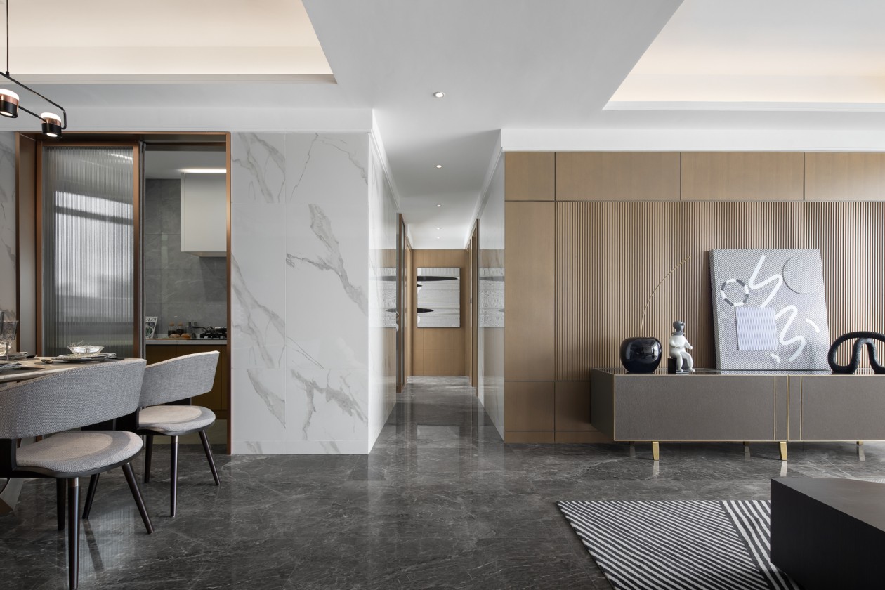 現(xiàn)代輕奢風(fēng)格室內(nèi)設(shè)計(jì)家裝案例-走廊 現(xiàn)代輕奢風(fēng)格室內(nèi)設(shè)計(jì)家裝案例-走廊