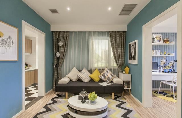 佛山市碧桂園&middot;鳳凰灣北歐風格四居室裝修案例