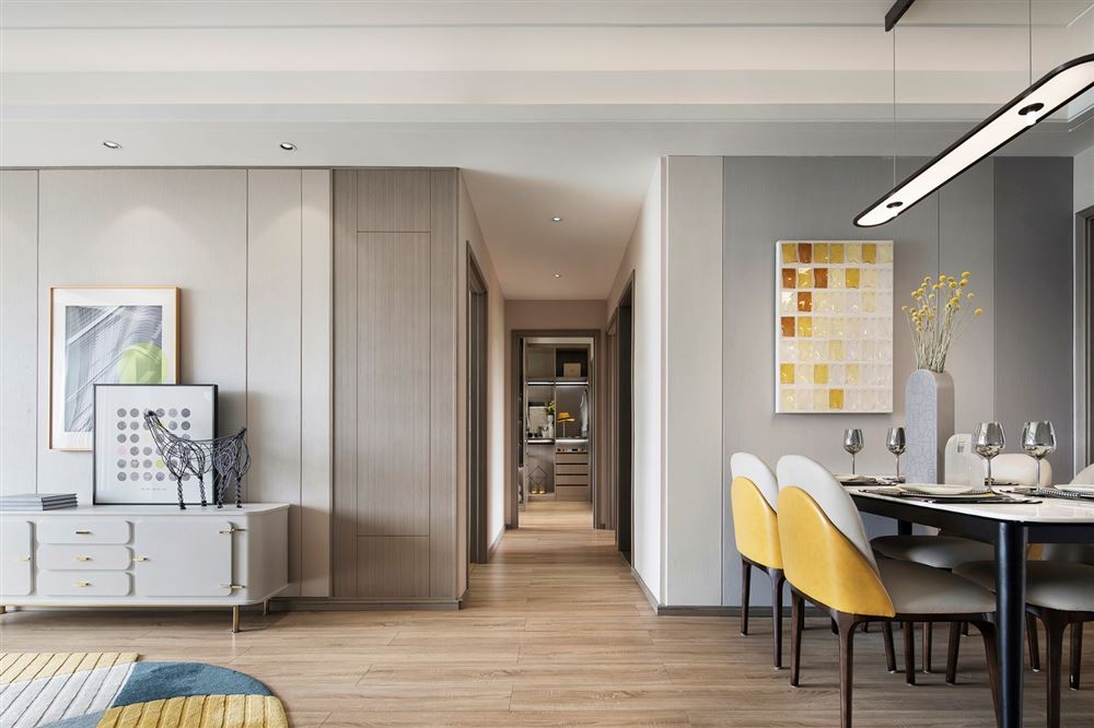 江門市江海花園北歐風格三居室裝修案例