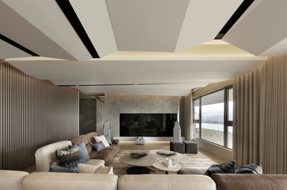 廣州市廣州時代傾城現代簡約風格四居室裝修案例