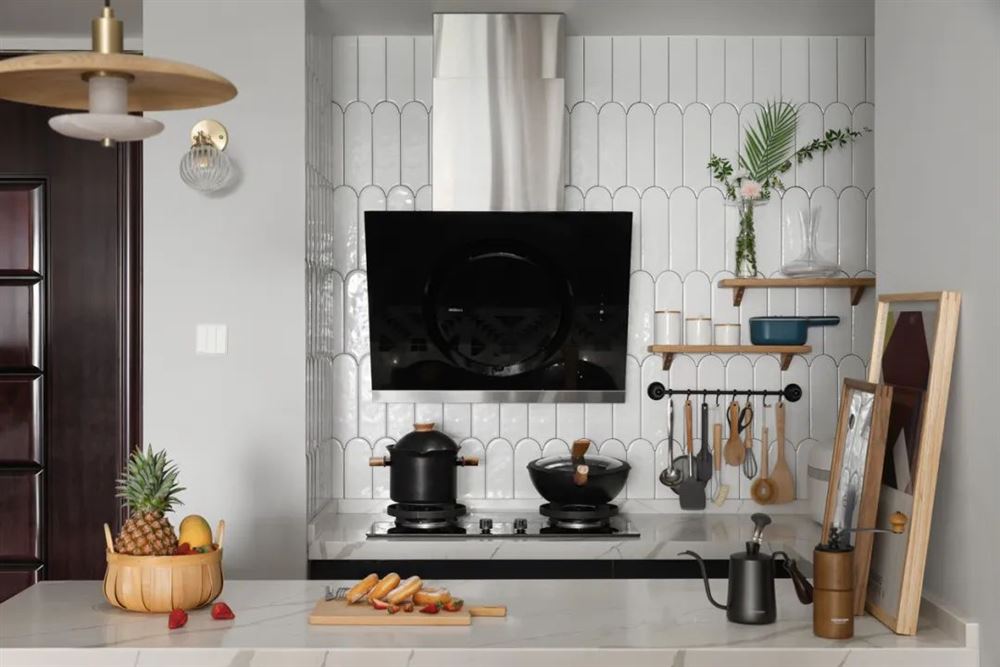 韶關市美景園現代簡約風格二居室裝修案例