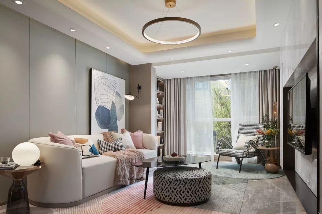 新中式風格家裝設計室內裝修效果圖-客廳 新中式風格家裝設計室內裝修效果圖-客廳