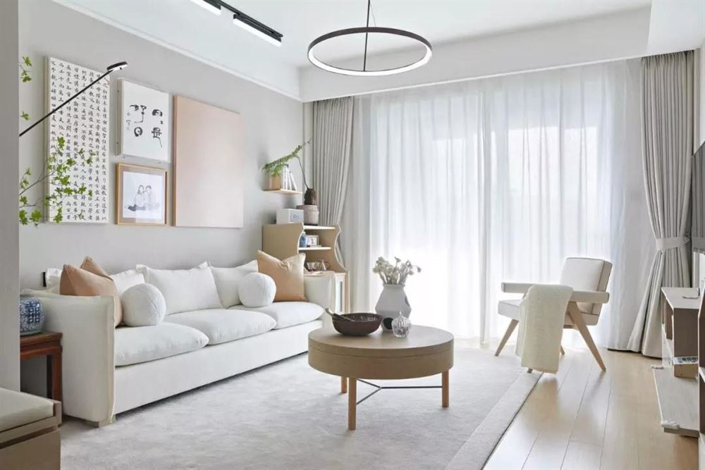 佛山市佛奧灣現代簡約風格三居室裝修案例