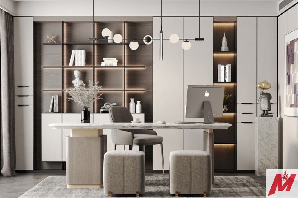 江門市東堯路住宅樓輕奢風(fēng)格四居室裝修案例