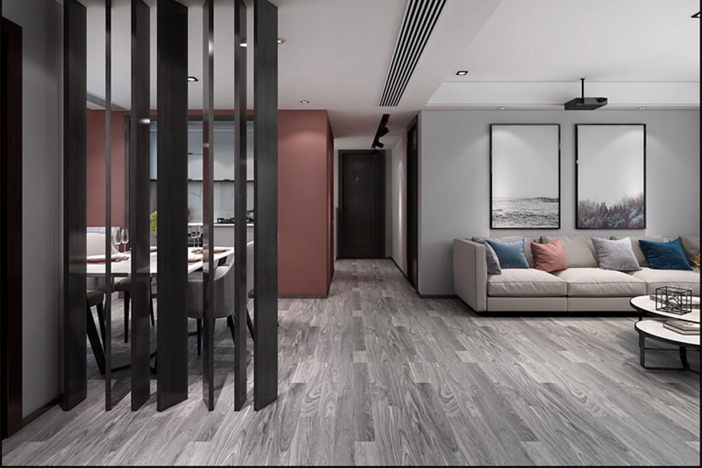 合肥市通和&middot;星辰同輝現代簡約風格三居室裝修案例