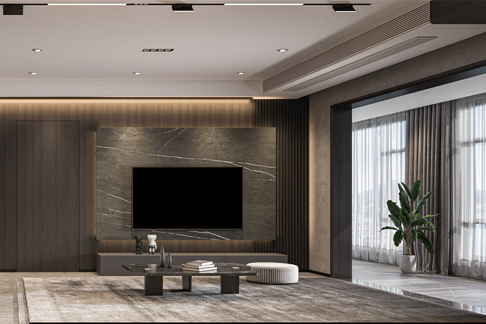 連云港市碧桂園&middot;玖璽臺現代簡約風格三居室裝修案例