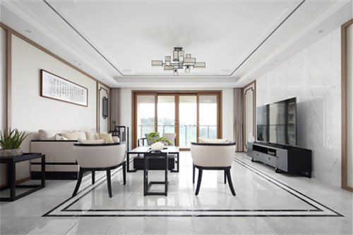 德陽市黎康&middot;塞納灣新中式風格別墅裝修案例