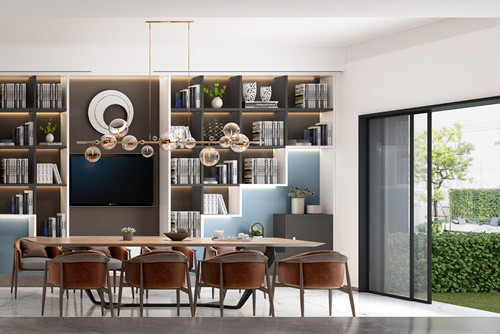 德陽市金雁明珠現(xiàn)代簡(jiǎn)約風(fēng)格三居室裝修案例